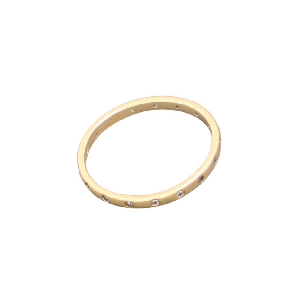In Orbit Gold Ring